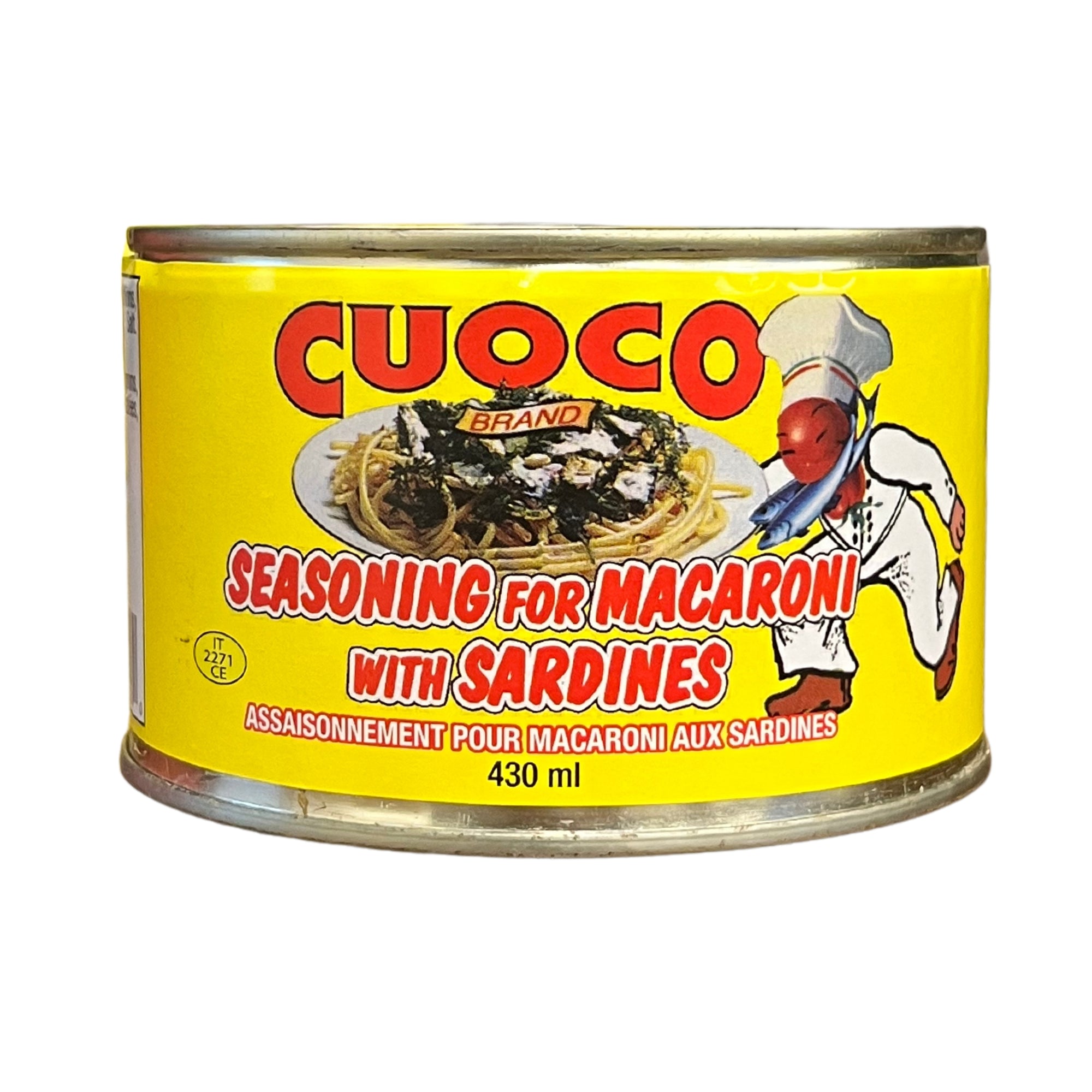 CUOCO MACIRONI WITH SARDINES 430ML