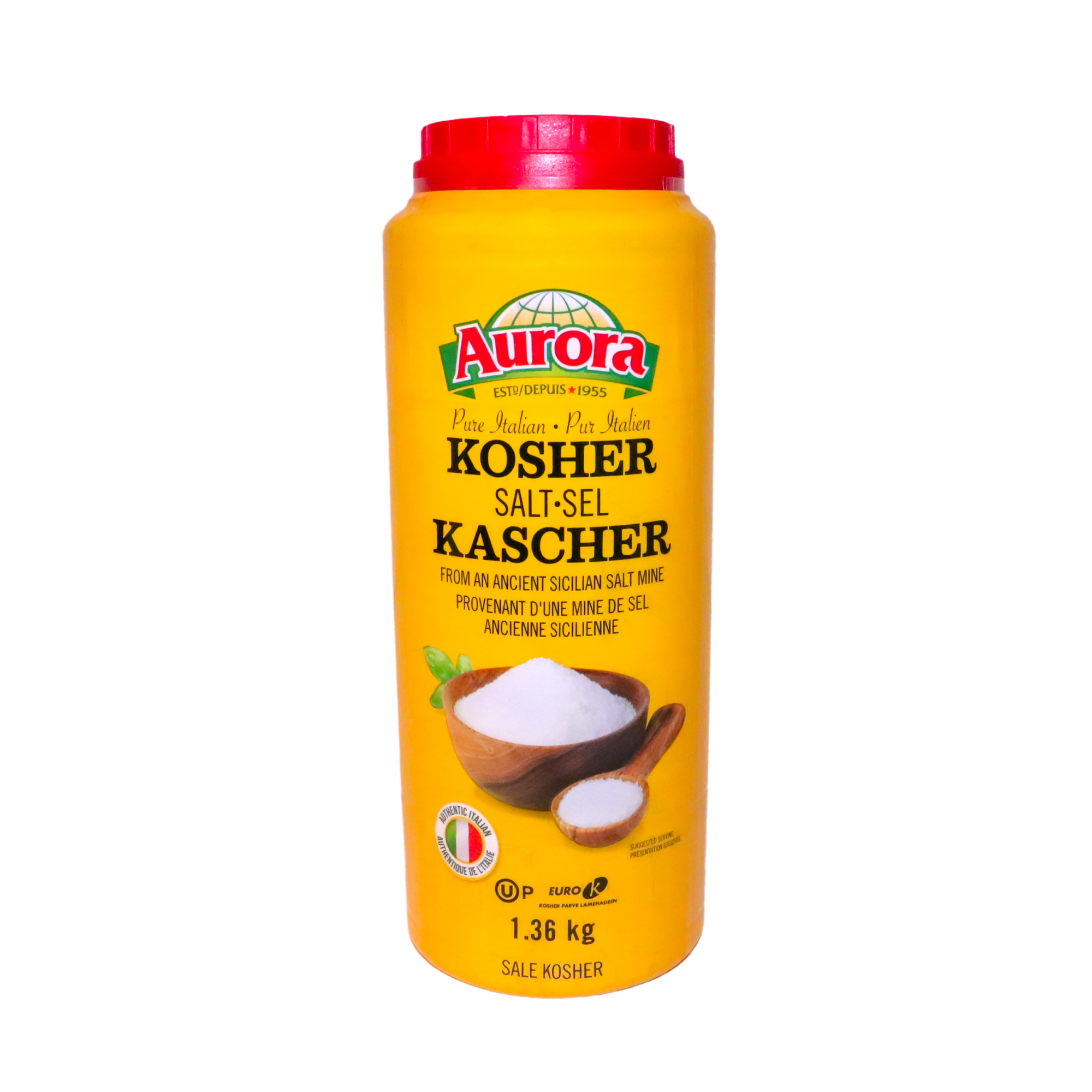 AURORA KOSHER SALT 1.36KG