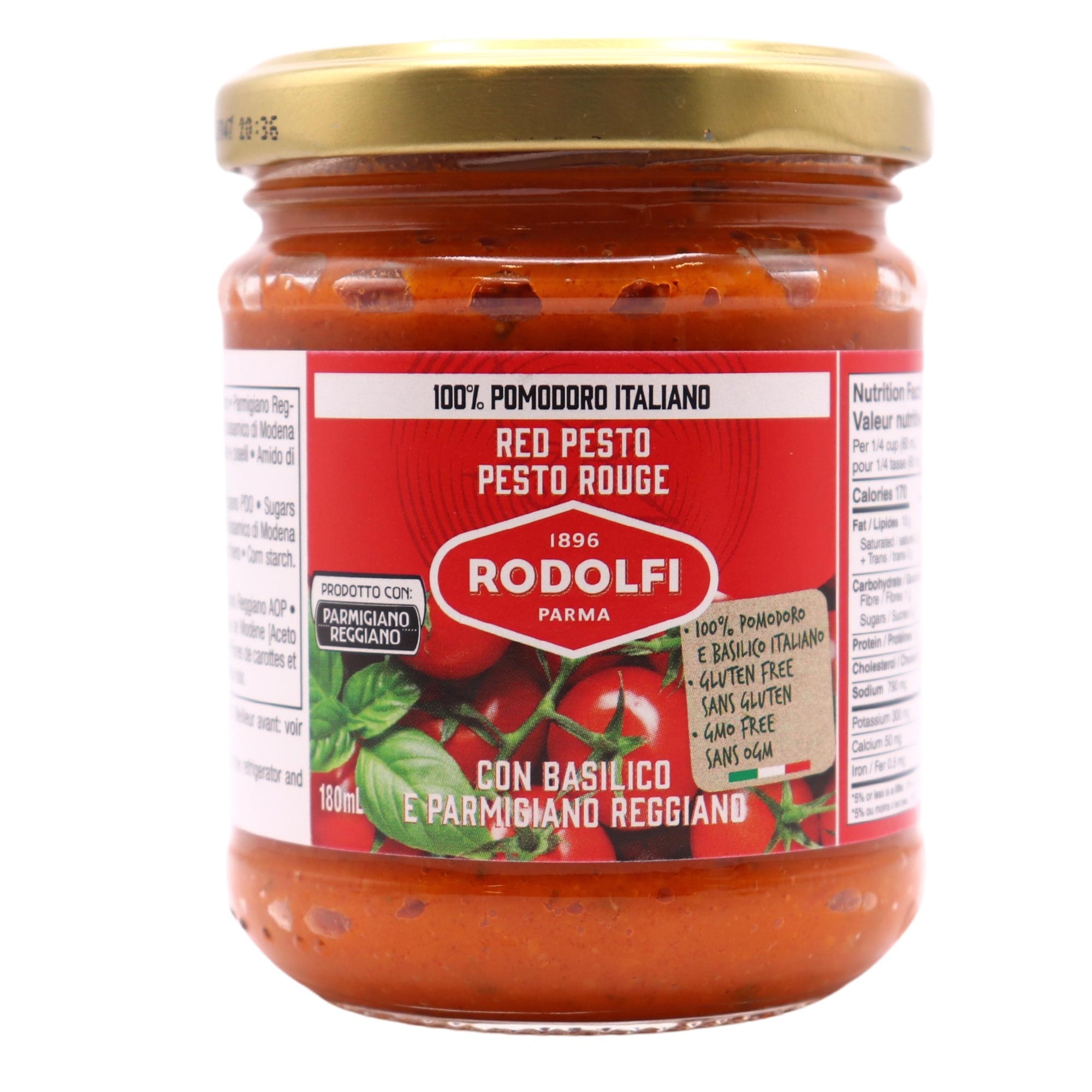 RODOLFI RED PESTO 180ML