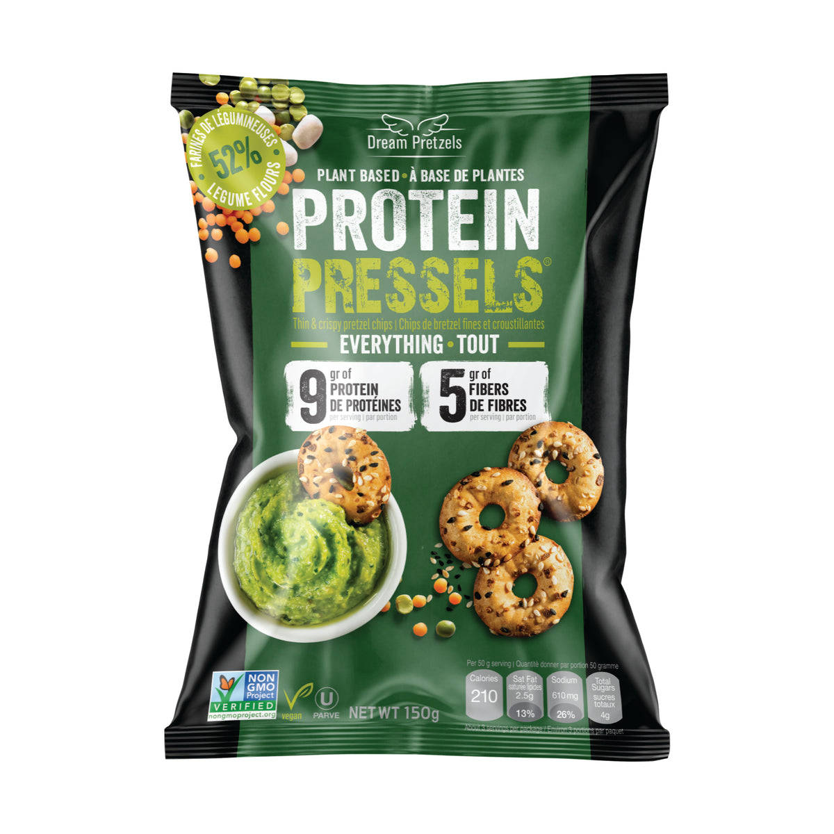 DREAM PRETZELS PROTEIN  EVERYTHING 150GR