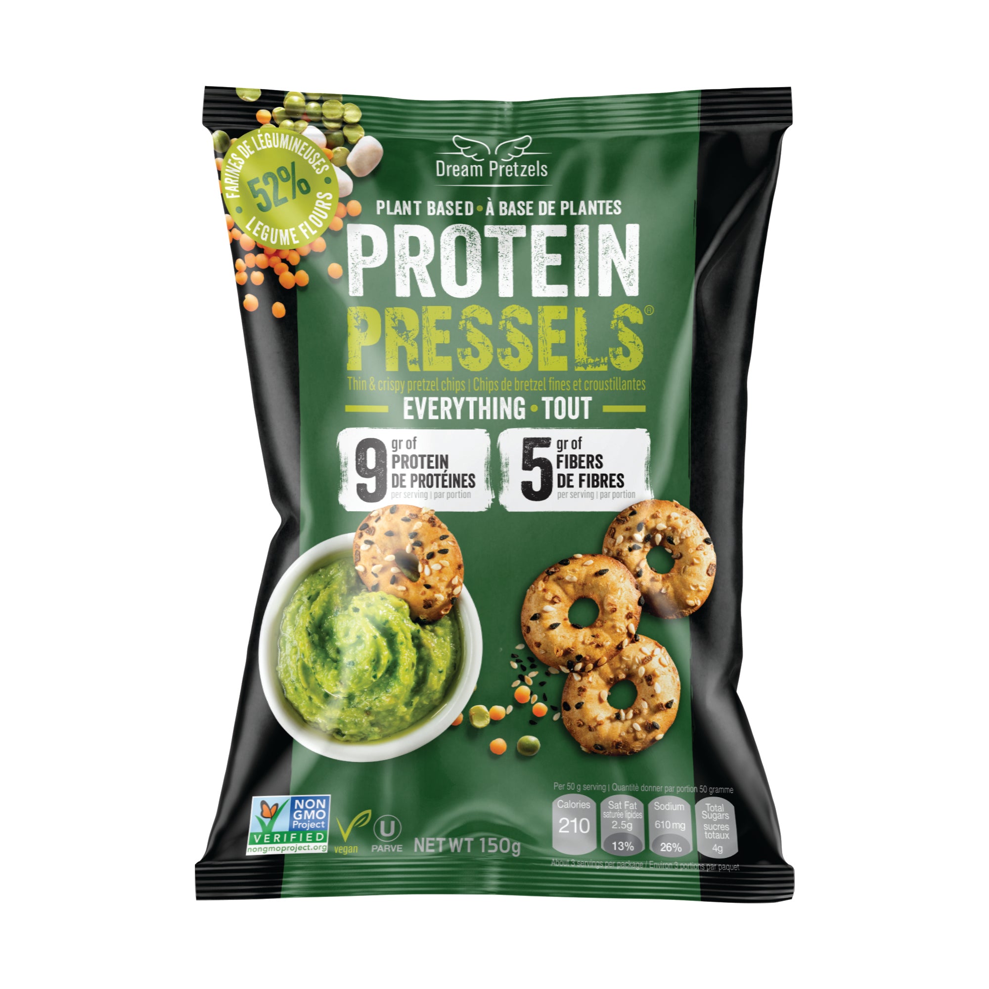DREAM PRETZELS PROTEIN  EVERYTHING 150GR