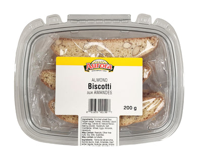 AURORA ALMOND BISCOTTI 200G