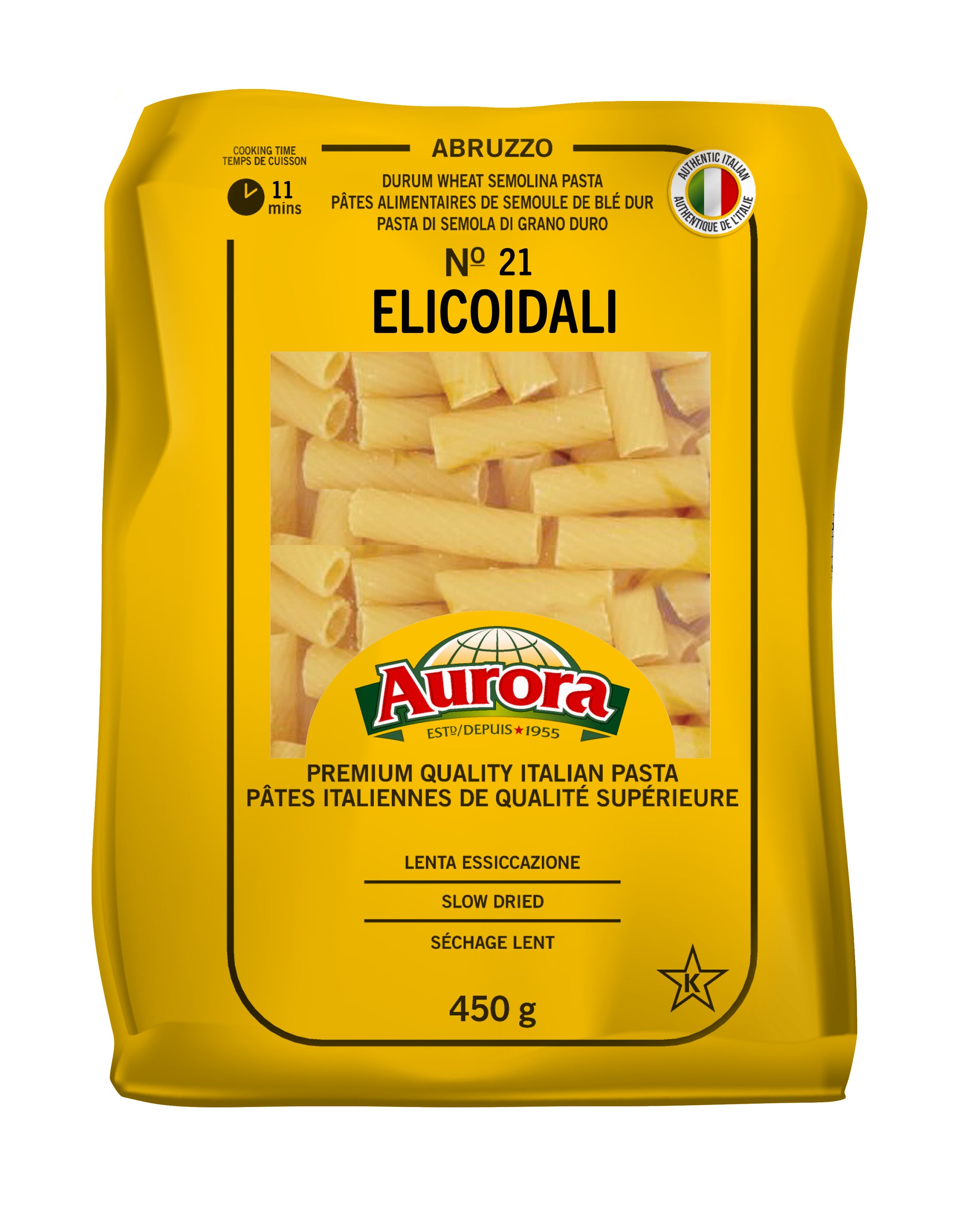 AURORA PASTA ELICOIDALI 450GR