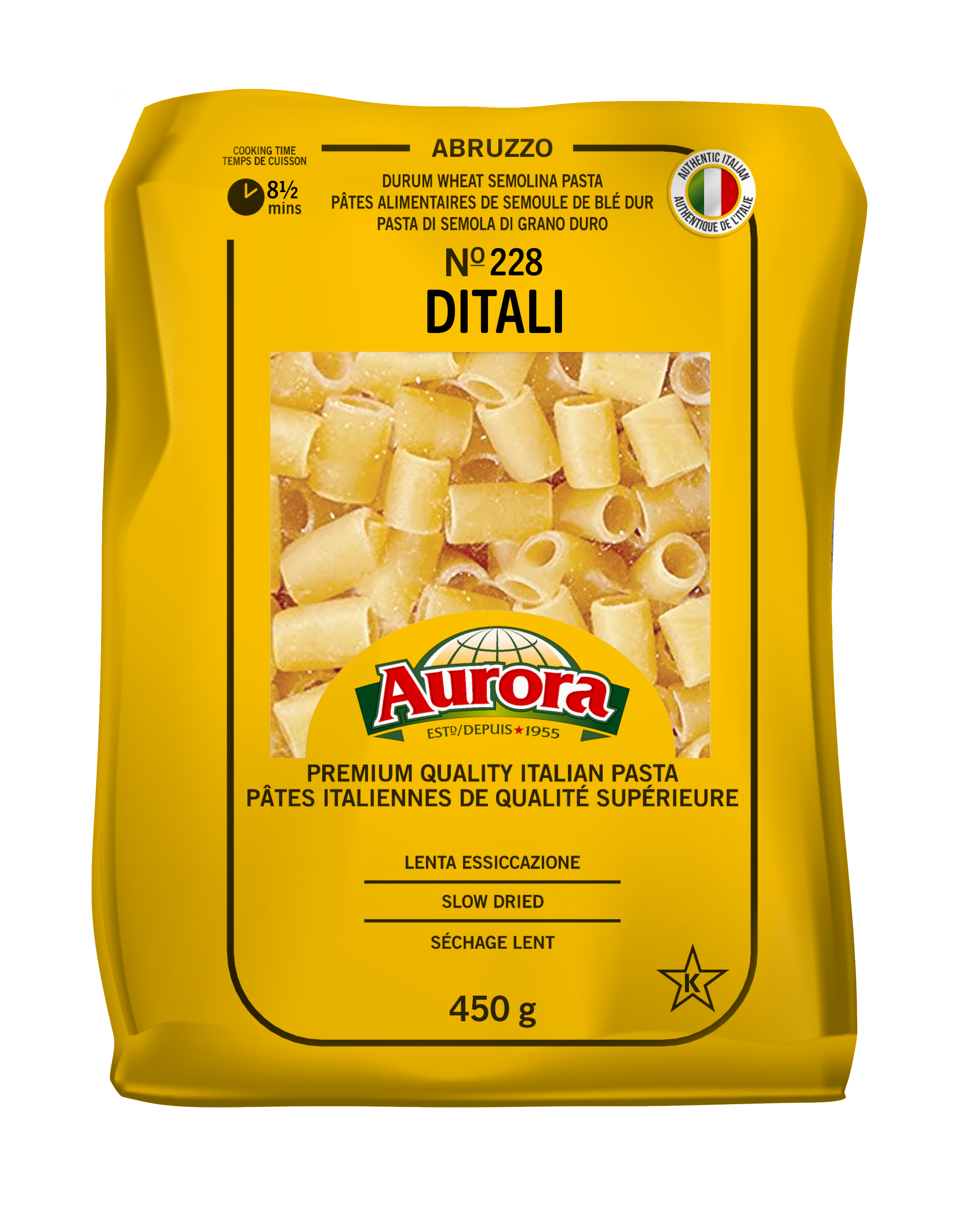 AURORA PASTA DITALI 450GR