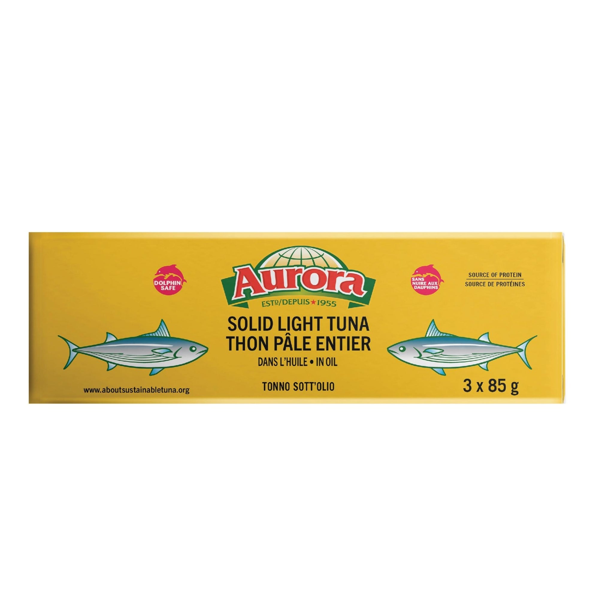 AURORA TUNA IN OIL 3X85GR