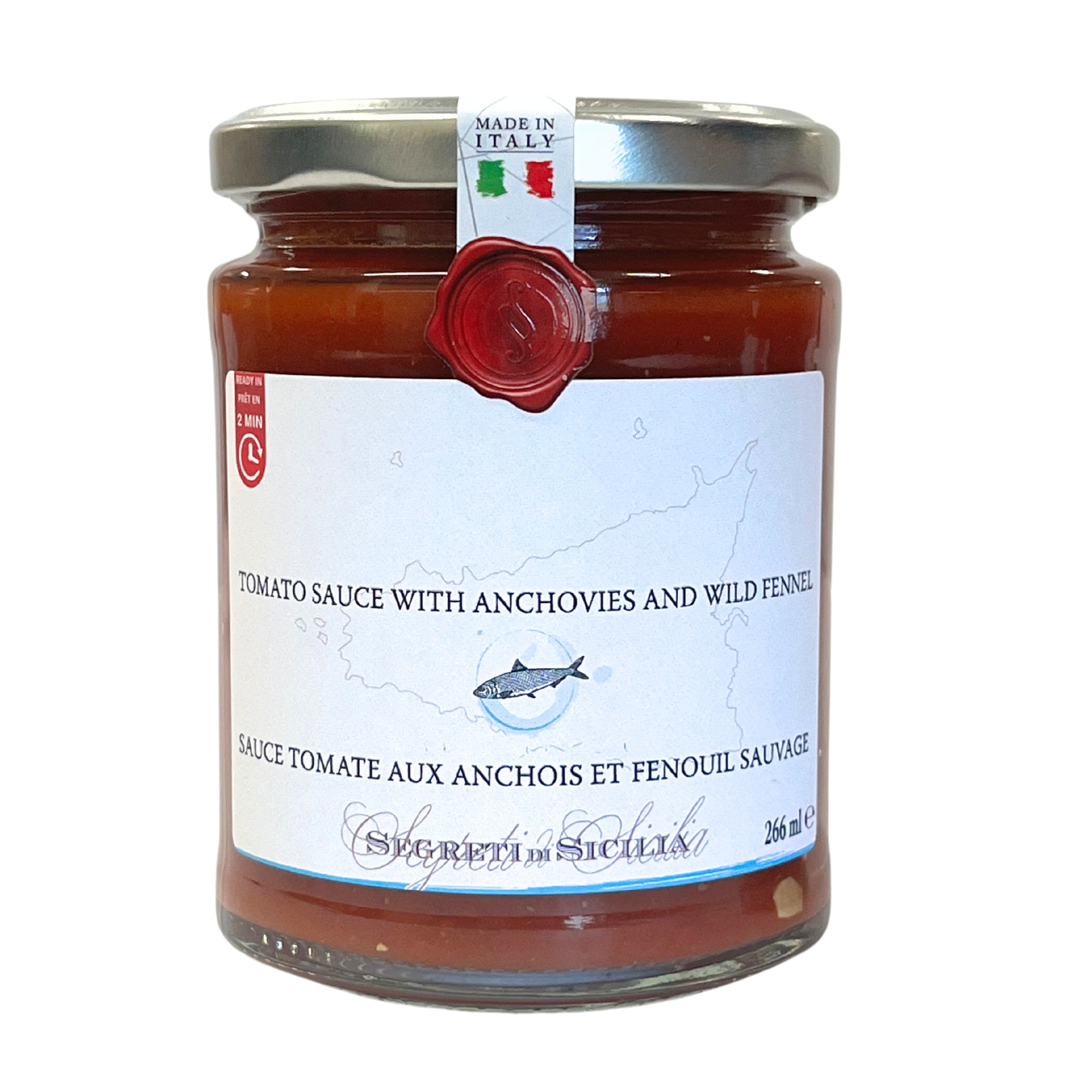 TOMATO SAUCE WITH ANCHOVIES & WILD FENNEL