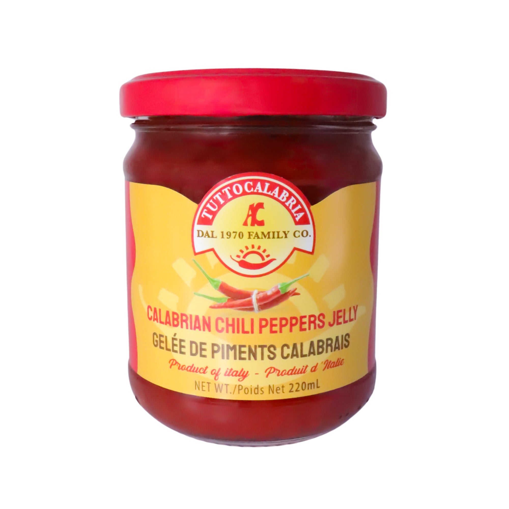 TUTTO CALABRIA CHILI PEPPERSJELLY