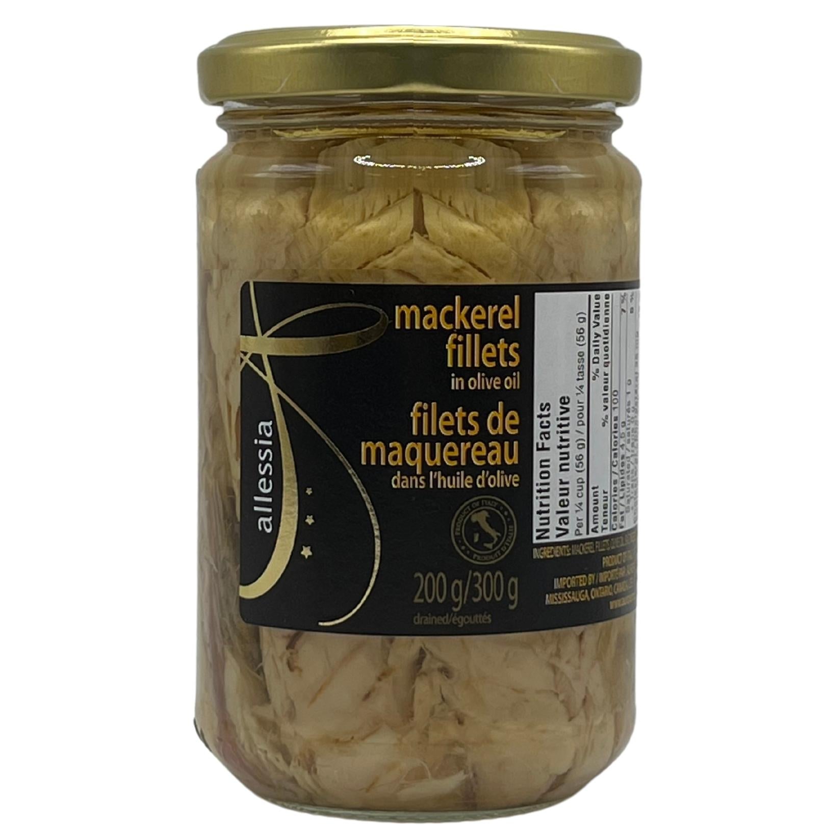 ALLESSIA MACKERL FILLETS 300GR