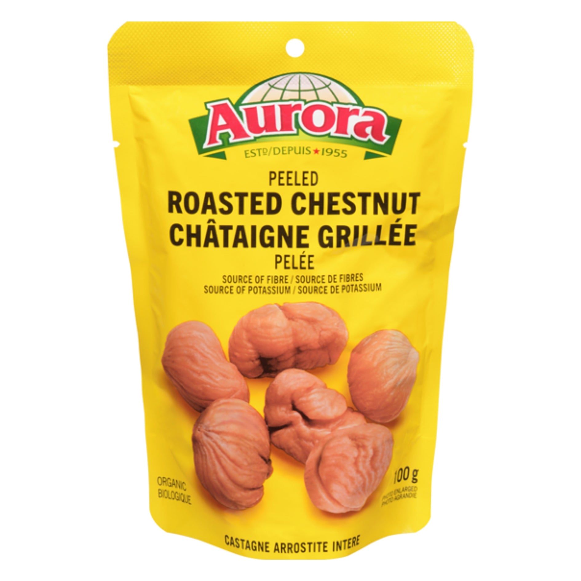 AURORA ROASTED CHESTNUTS RTE 100GR