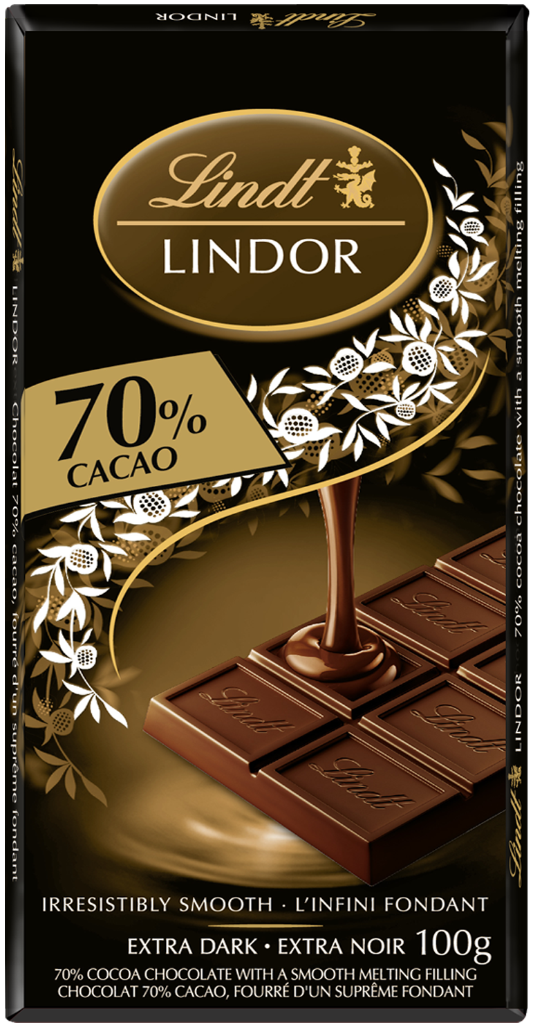 Chocolats Lindor 70 % de Cacao Lindt