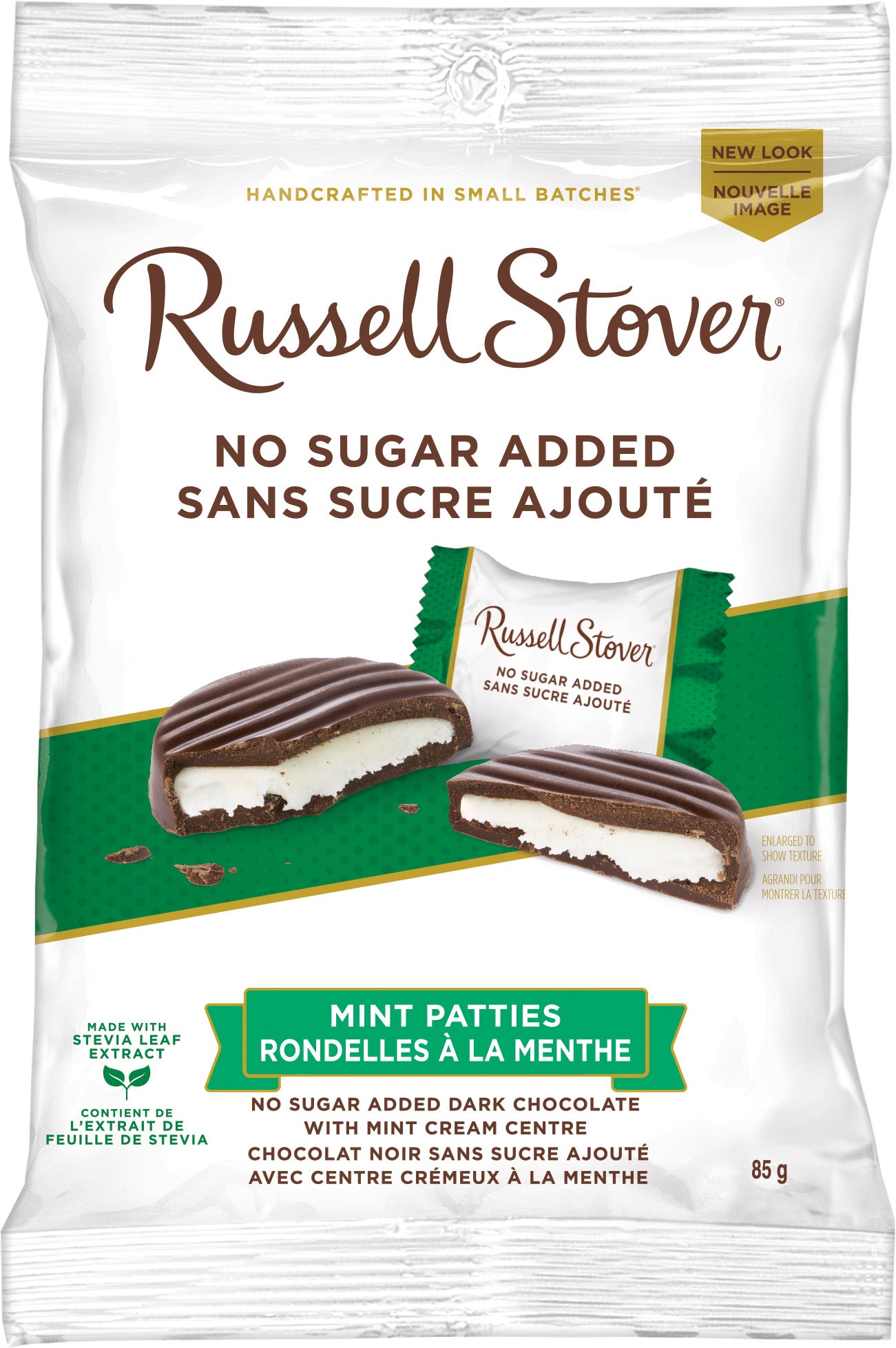 RUSSELL STOVER NSA MINT PATTIES 85G
