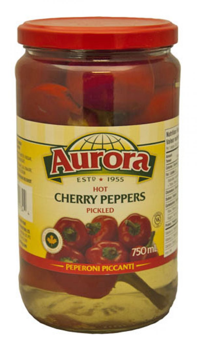 AURORA CHERRY PEPPERS 750ML